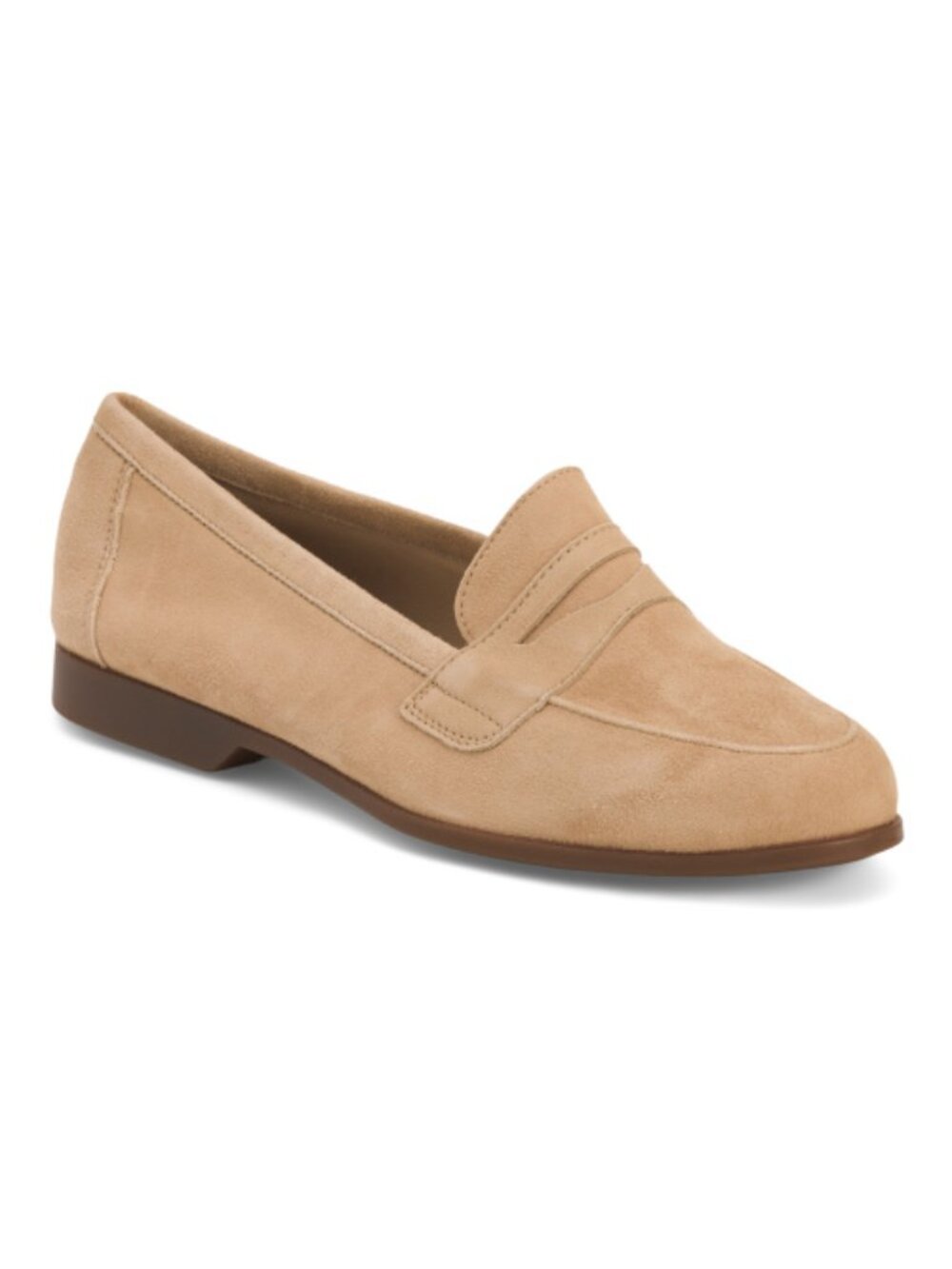 ANTICA CUOIERIA Made In Italy Suede Penny Strap Loafers